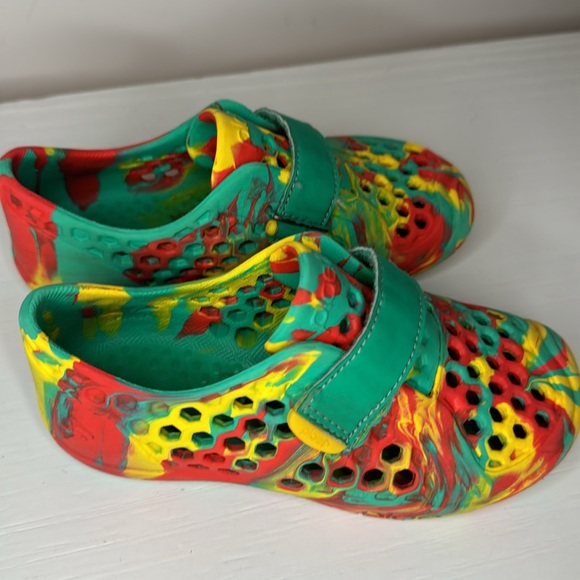 Plae Mimo Water Shoes Green/Red Size US 10 - Picture 6 of 8